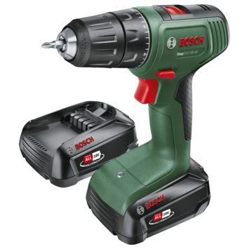 Bosch 18V accuboormachine Easydrill (Incl. 2 accu's 1.5Ah + lader)