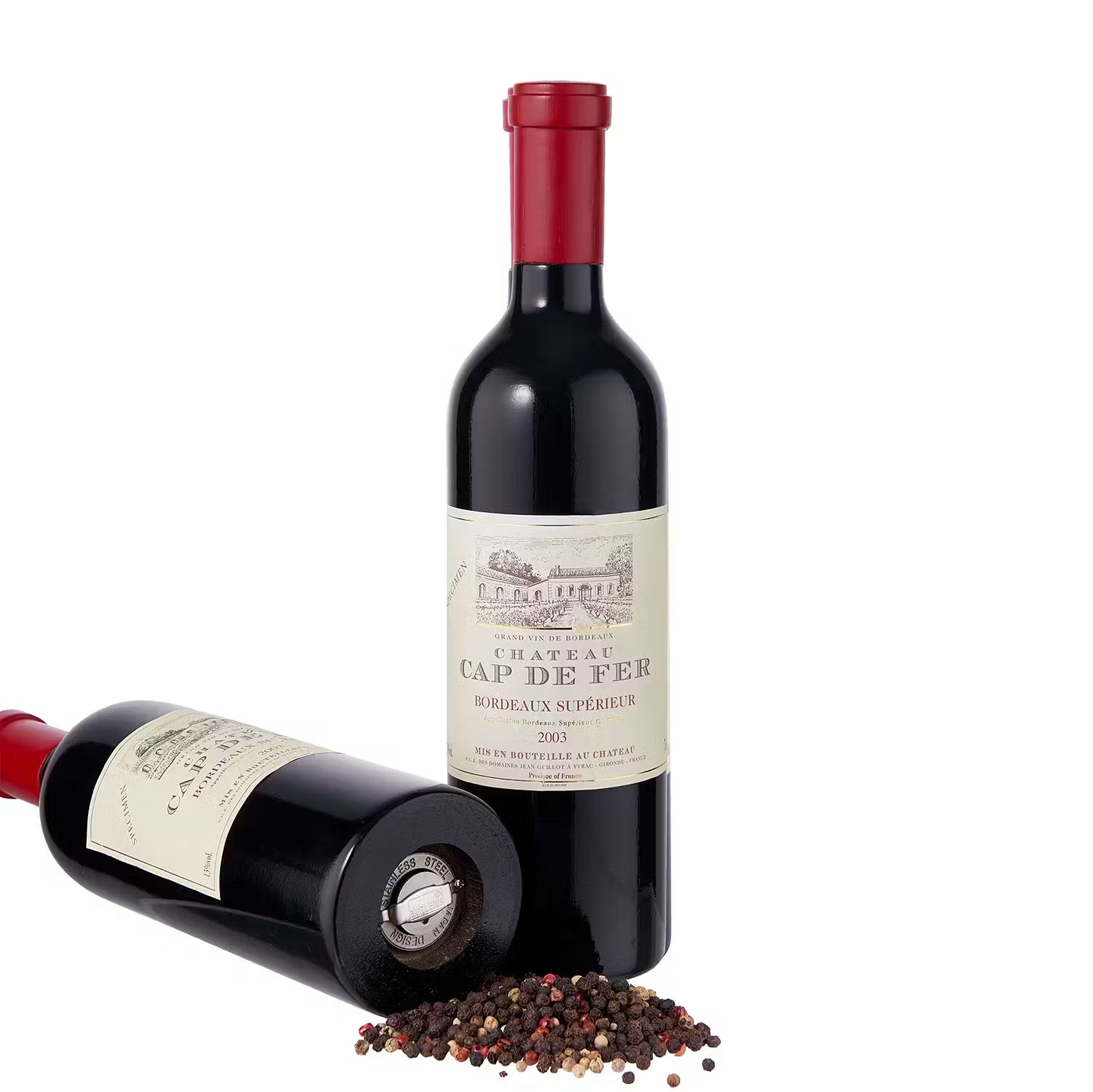 WINE Pfeffermühle 8er-Set