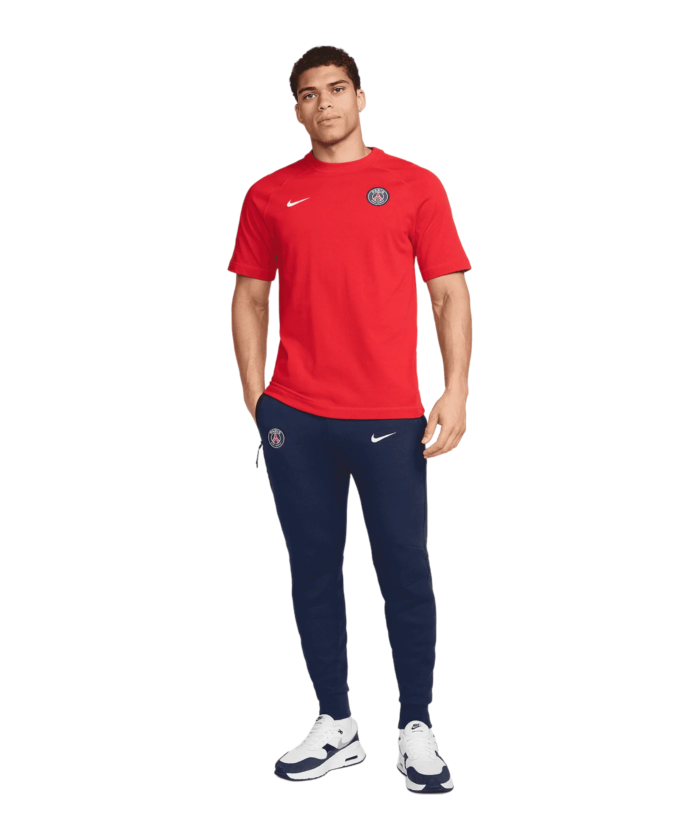 Nike Paris St. Germain Tech Fleece Jogginghose Blau F410