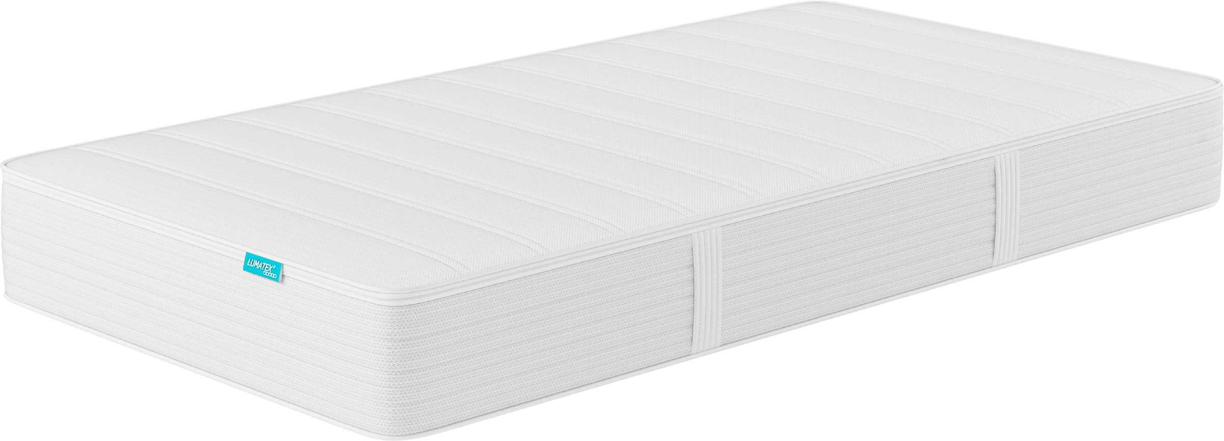 Hn8 Schlafsysteme Boxspringmatratze »Dynamic TFK, innovativer Lumatex-Hybridschaum« 25 cm hoch Raumgewicht: 40 kg/m³ 500 Federn 1 Stk. tlg. in 90x200 cm, 140x200 cm und vielen weiteren Grössen erhältlich