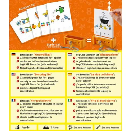 HABA 306123 LogiCase Extension Set Kinderalltag