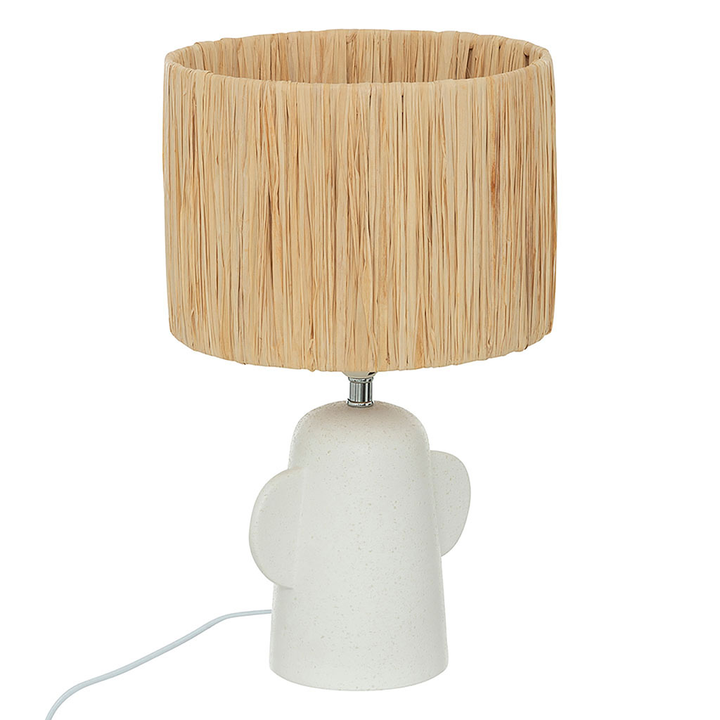 Lampe à poser RAIA céramique naturelle H 42cm