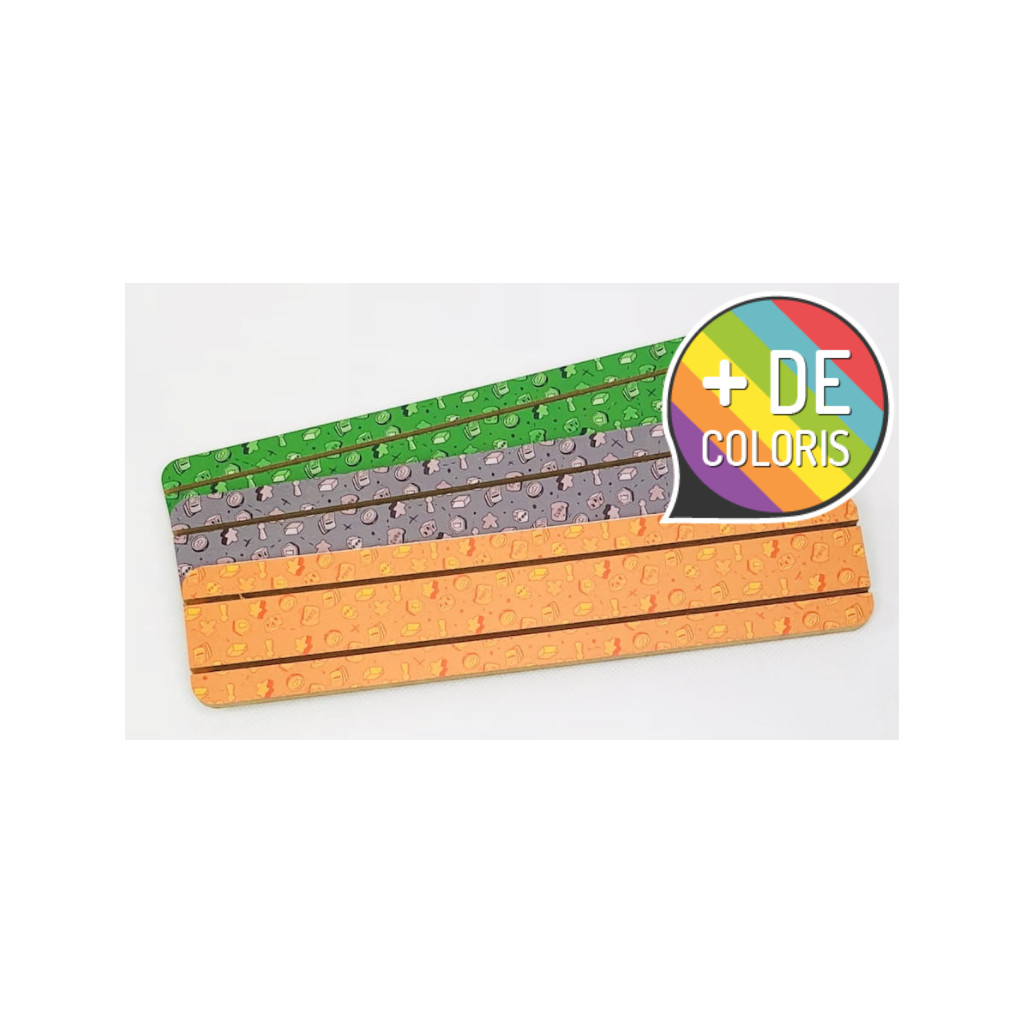 Porte Cartes Double en Bois