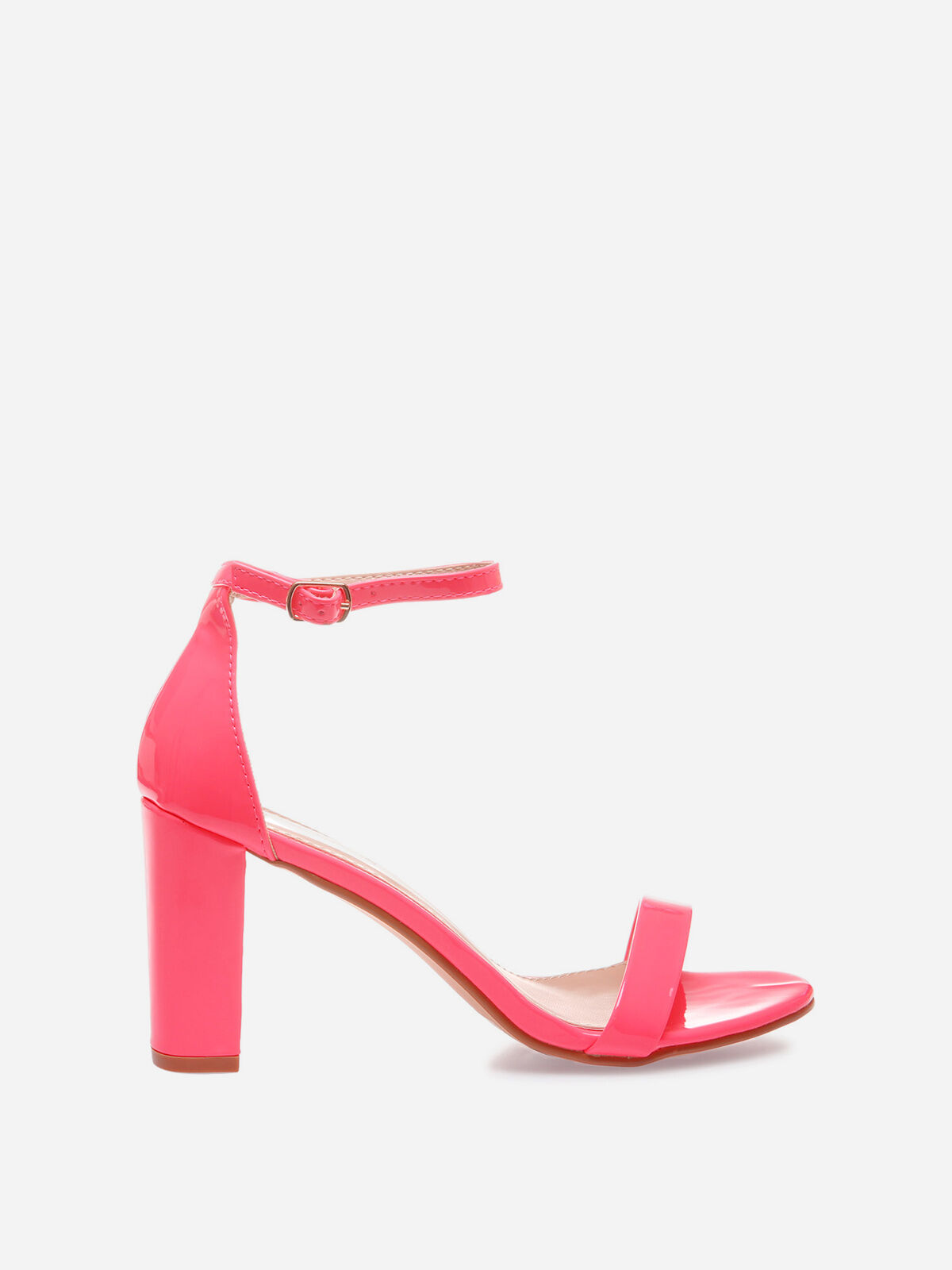Sandales fluo vernies- Rose