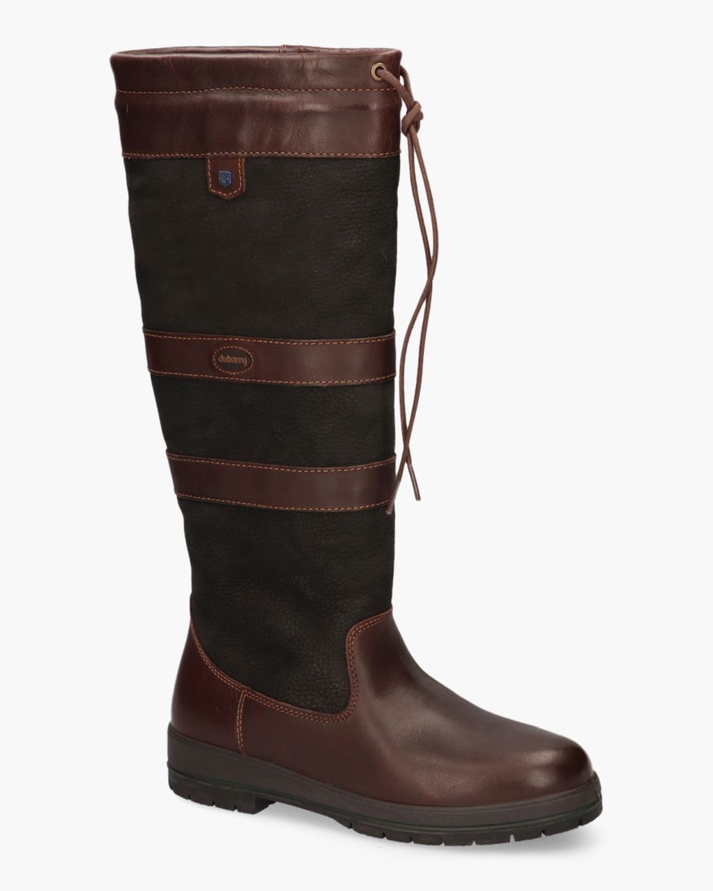 Dubarry Galway Zwart/Bruin Dames Outdoorboots