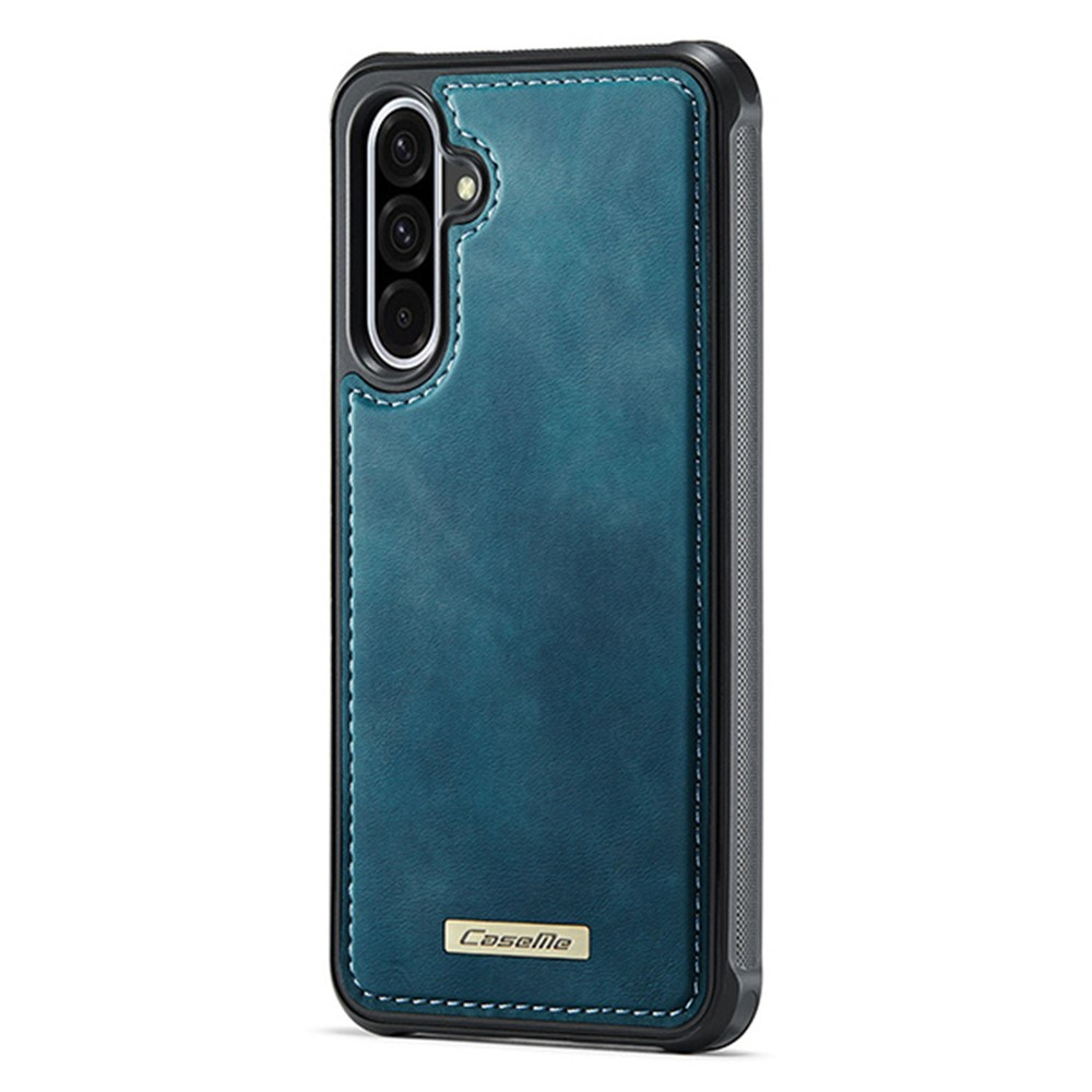 Samsung Galaxy A56 2in1 Leder Tasche   Magnet Hardcase Karten Etui MagSafe-Modul (RFID Schutz) - Blau