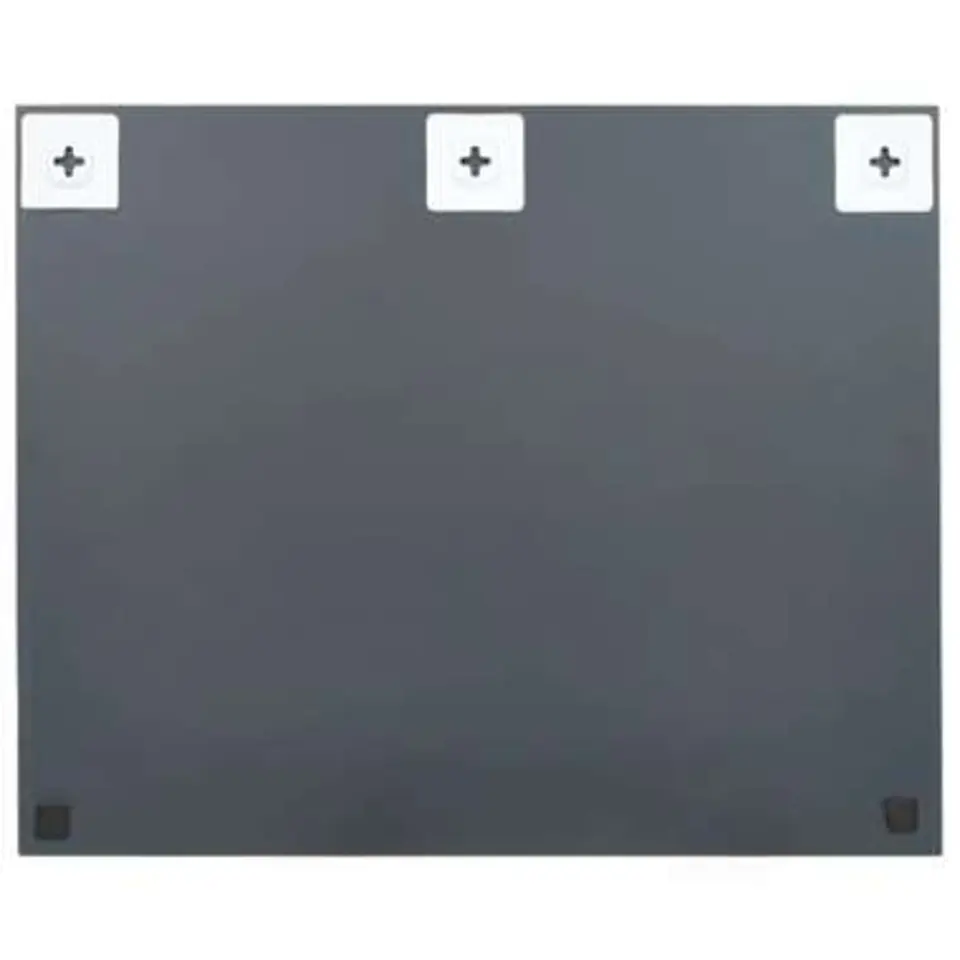 vidaXL - Spiegel - Zilver - Glas - 100 x 60 cm