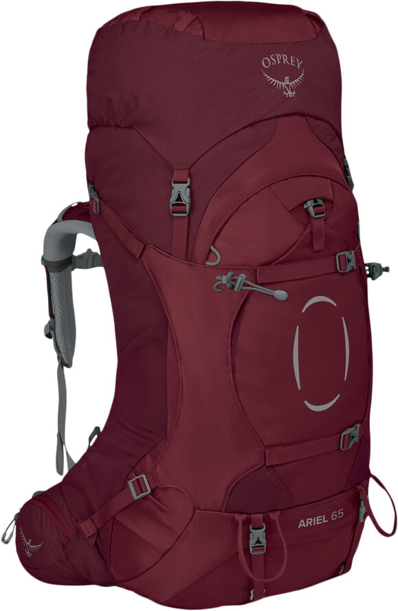 Osprey Osprey Ariel 65 ltr. vandrerygsæk, dame Rød