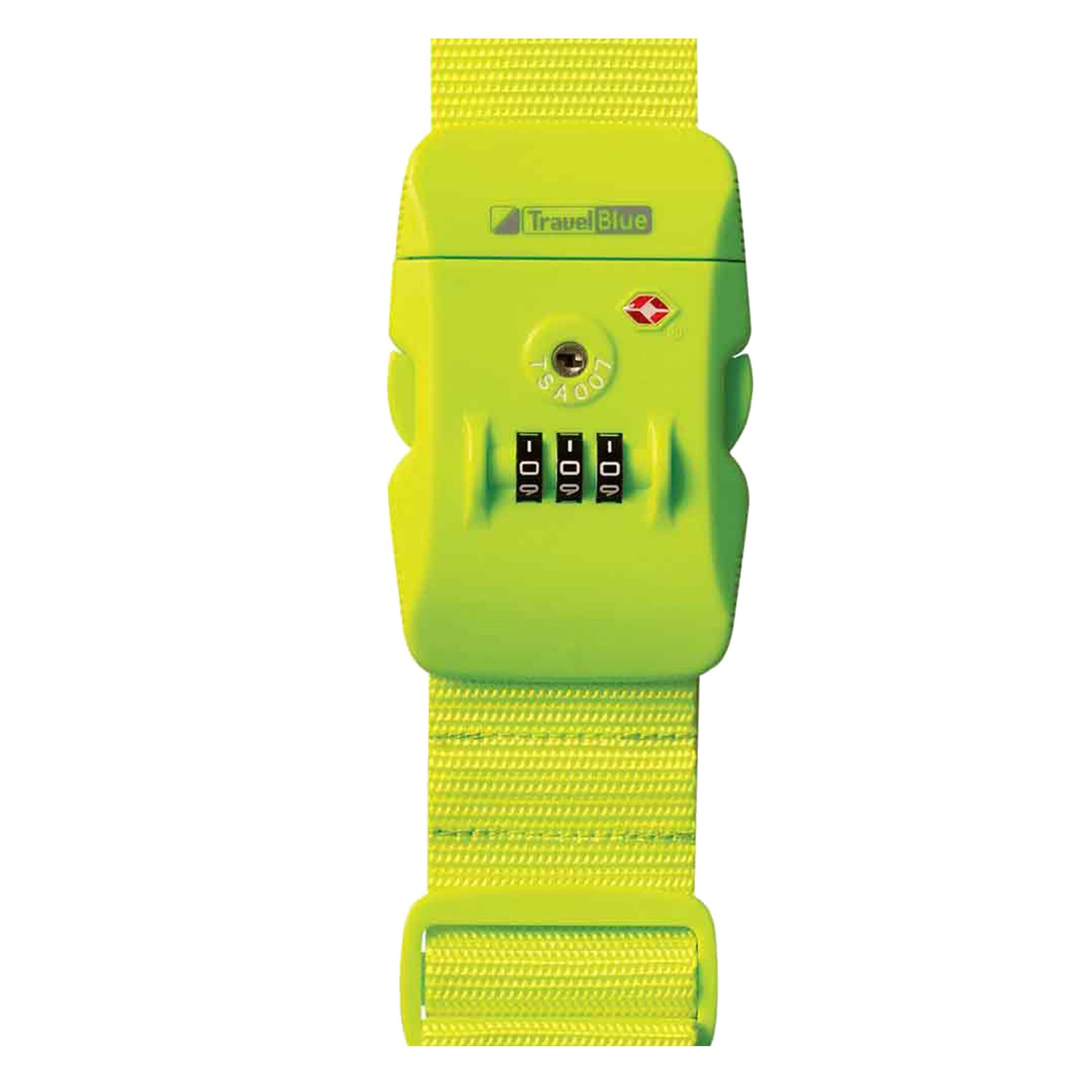 TravelBlue TSA Lock Combination Strap green