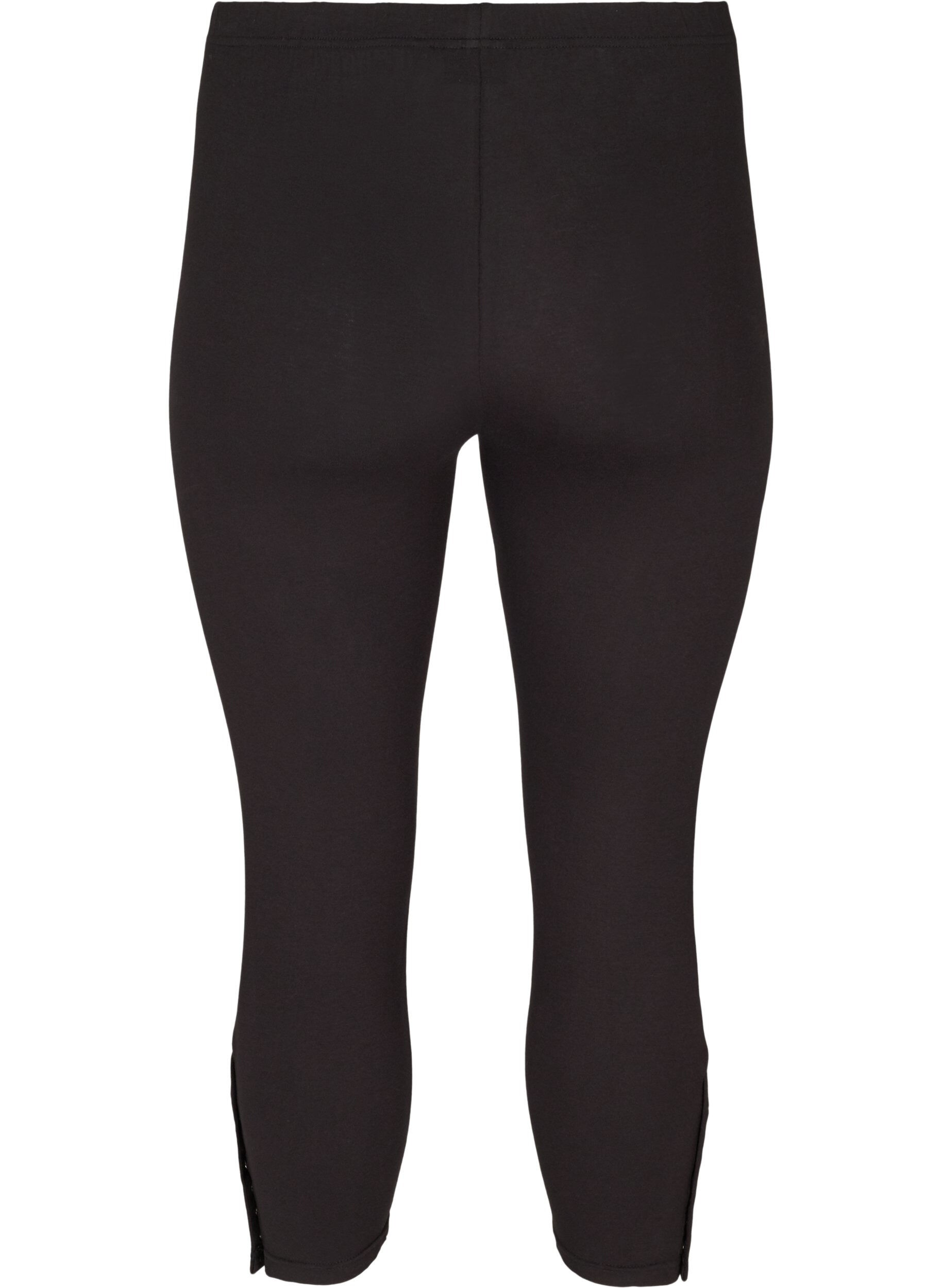 3/4 leggings med knapper