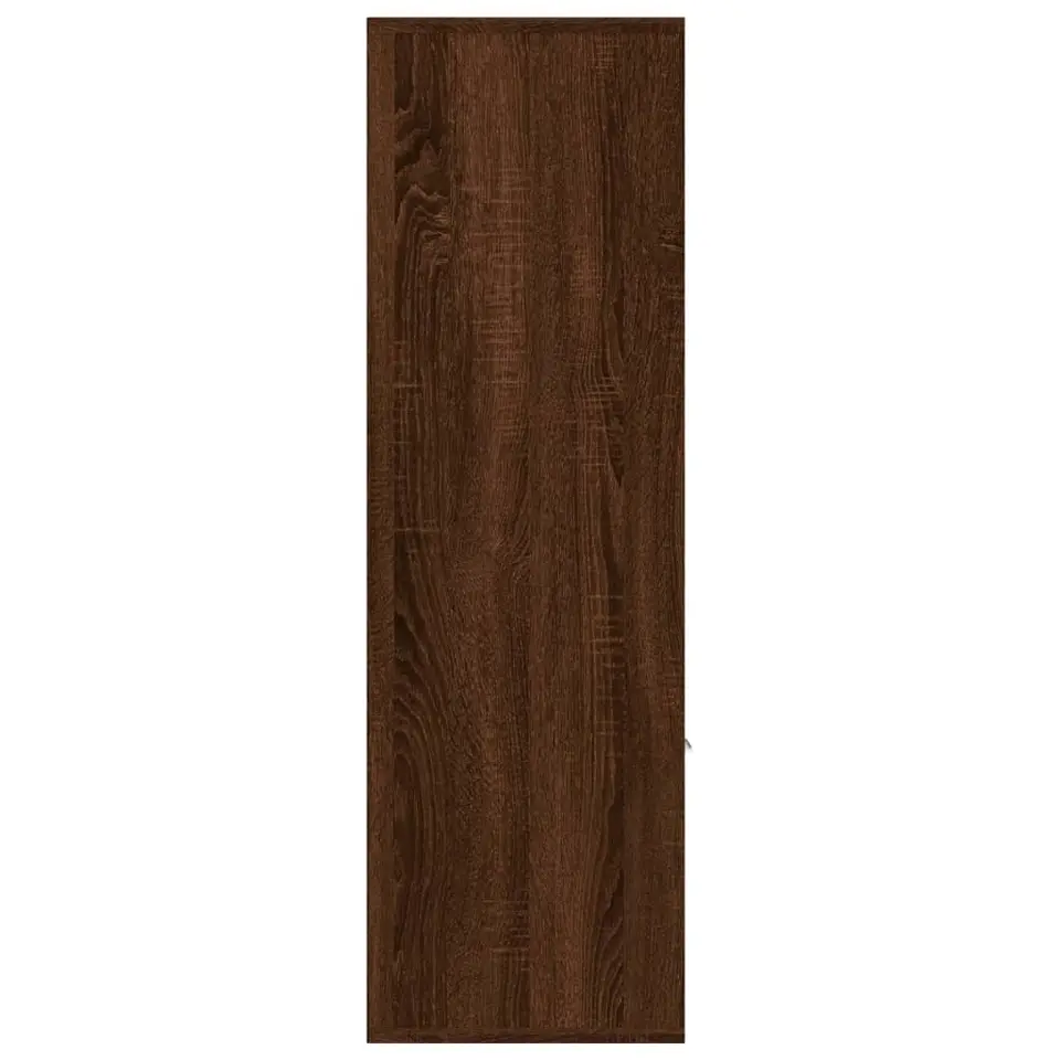 vidaXL - Boekenkast - Bruin - Bewerkt hout