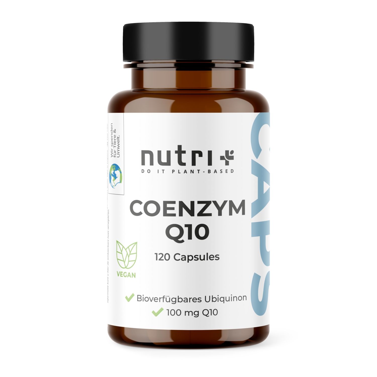 Nutri+ Coenzym Q10 Kapseln 100 mg Ubichinon