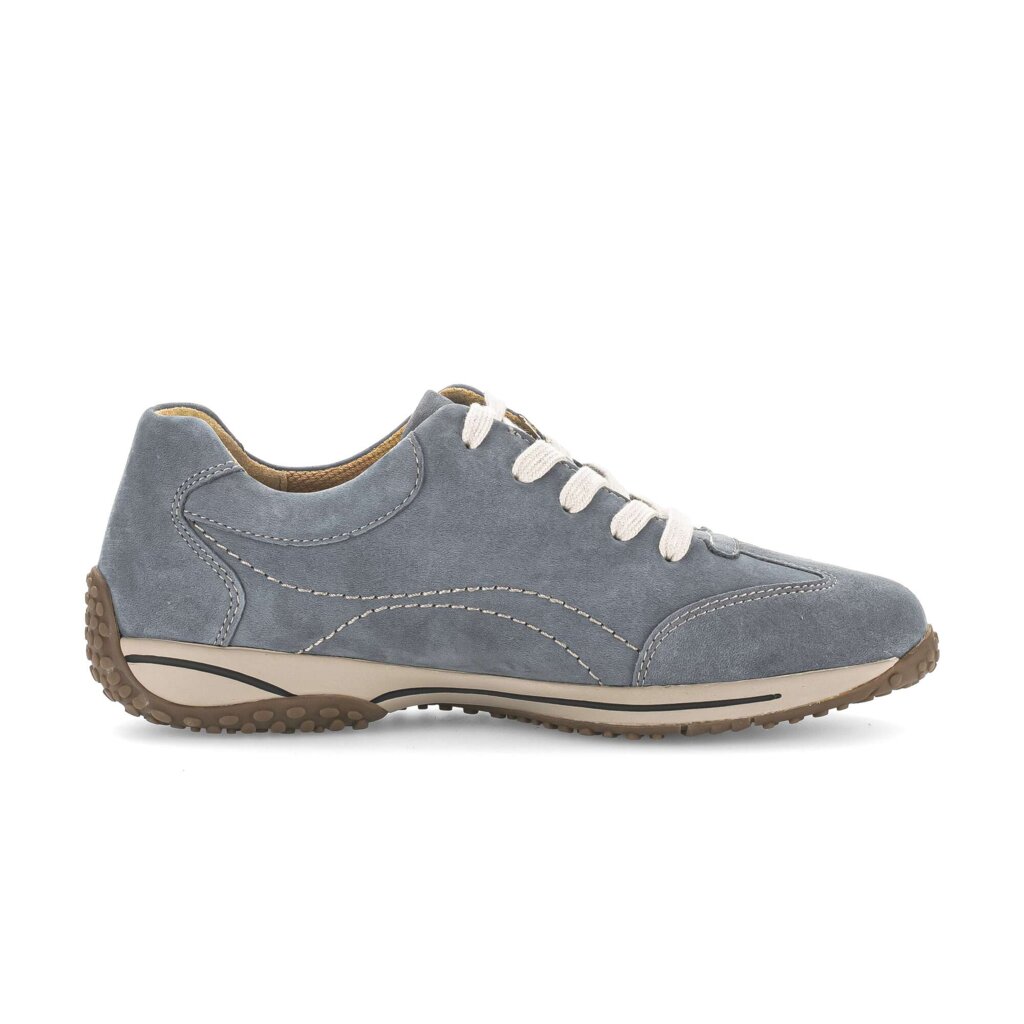 Lage sneaker blauw