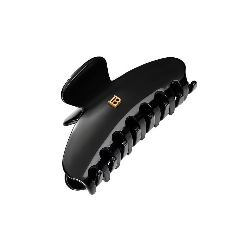 Balmain Paris - Cellulose Acetate Pince à cheveux Medium Black - Hårspænde