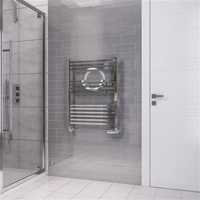 Eastbrook Tuscan Square multirail handdoekradiator 60x80cm 316W chroom