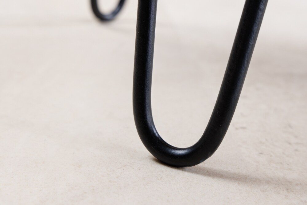 riess-ambiente Couchtisch WILD - 100cm Akazie natur Hairpin Legs Baumkante Massivholz