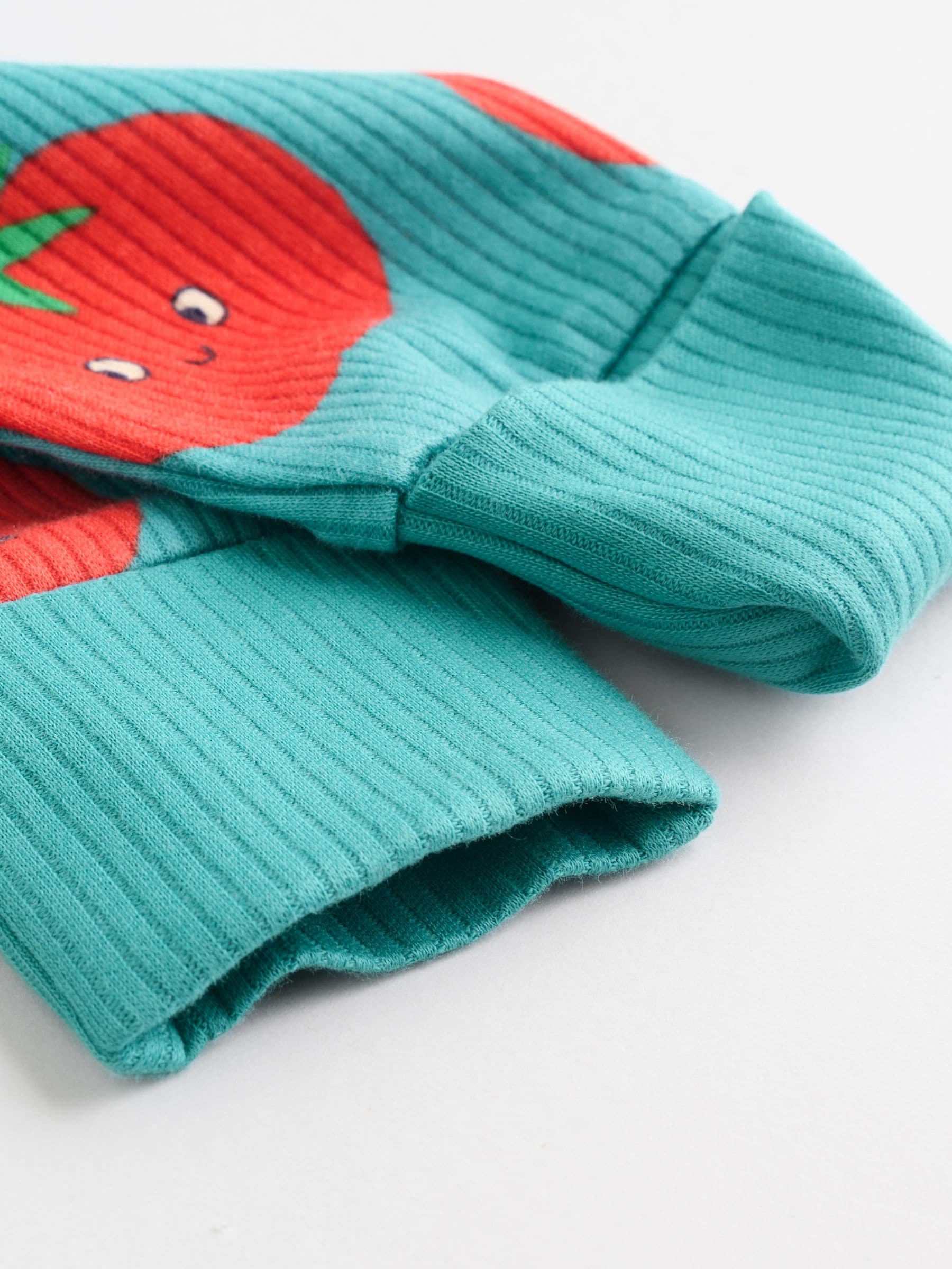 Blauwgroen - 3 Pack Baby-pyjama's met tweewegrits (0mnd -3jr)