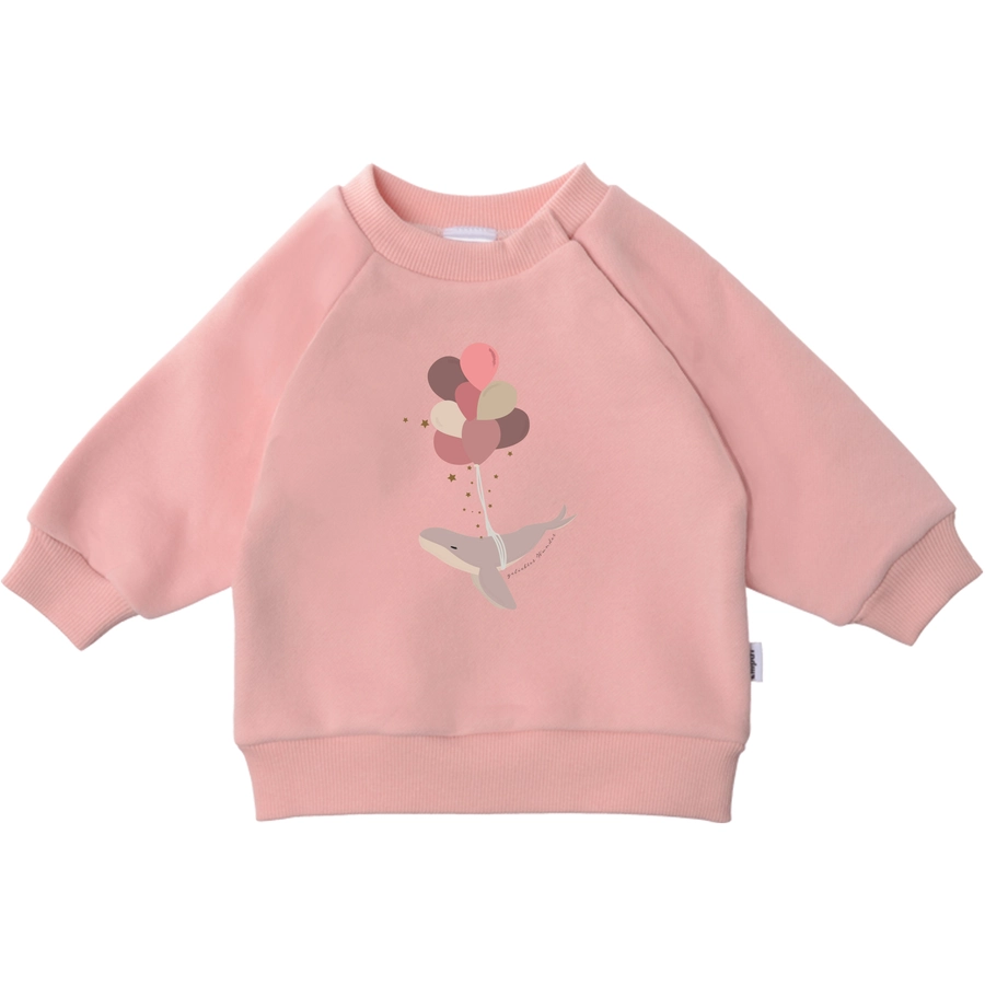 Liliput Sweatshirt 'Wal + Luftballons' rosa
