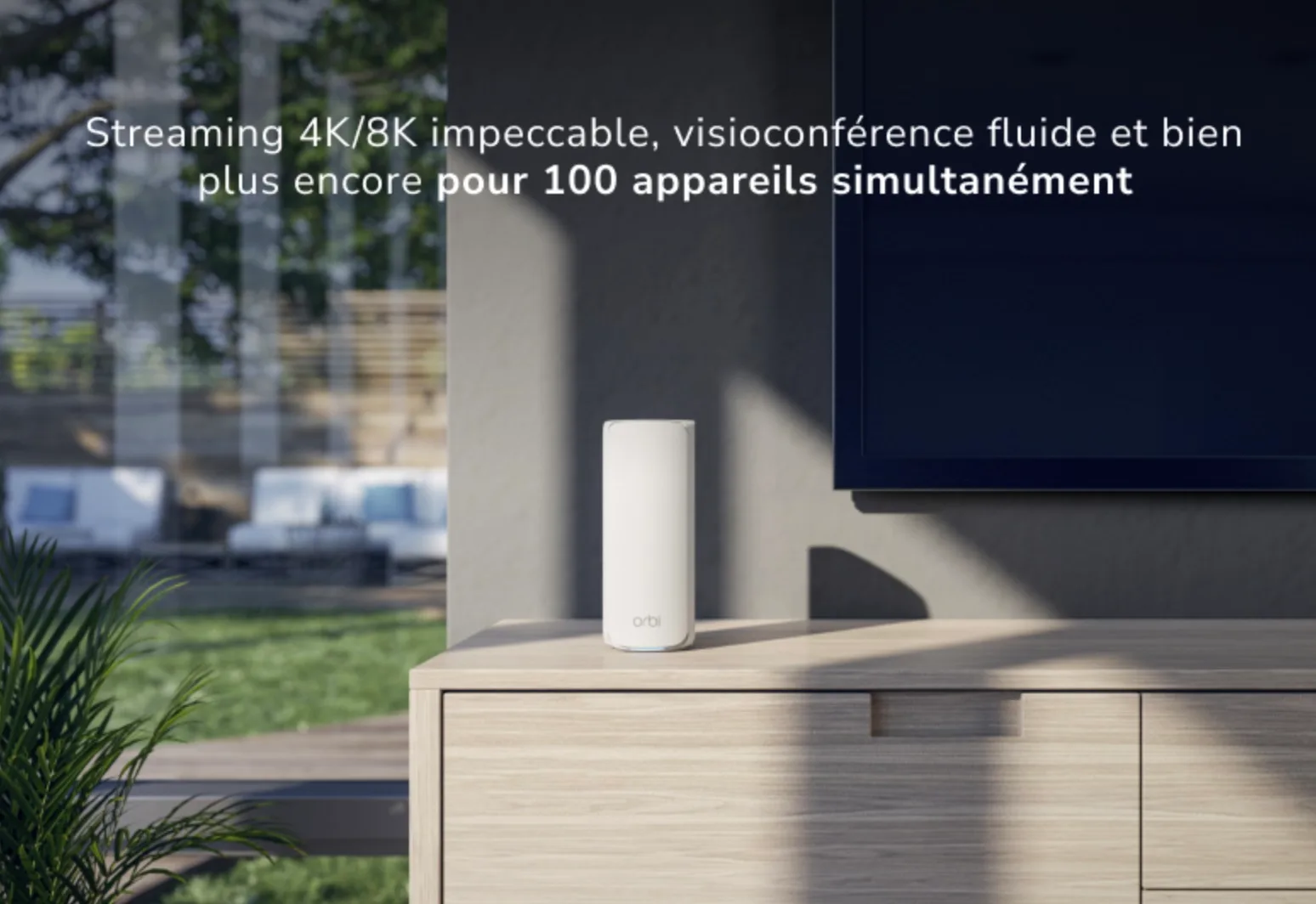 Netgear Orbi Série 770 RBE773-100EUS (1 routeur   2 satellites) Routeurs WiFi