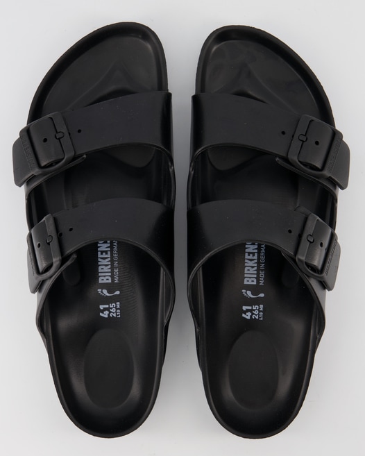Birkenstock Arizona EVA Pantoletten in Schwarz