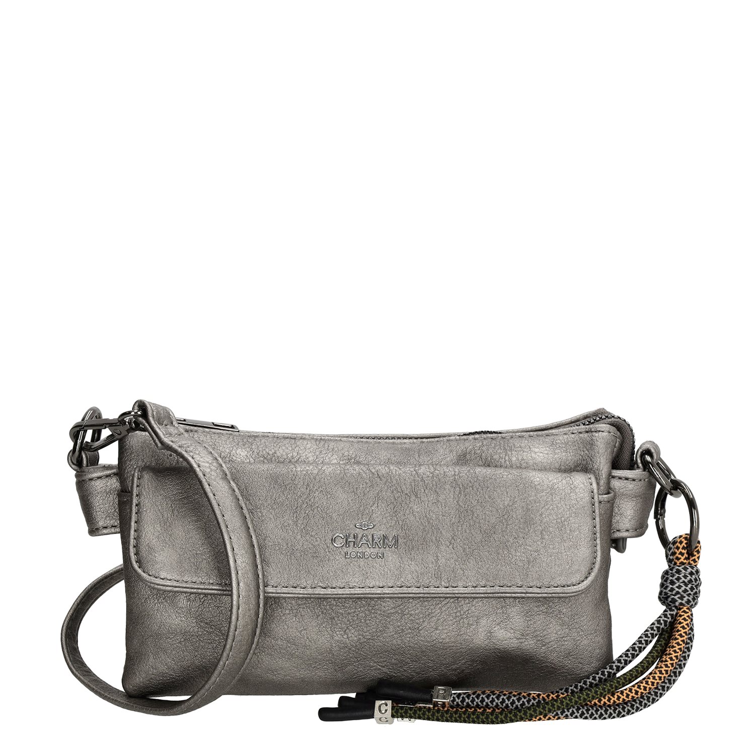 Charm London Tottenham Schoudertas pewter