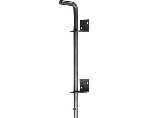 Vloergeleider met twee geleidingshoeken, 400 x 16 x 40 mm, thermisch verzinkt
