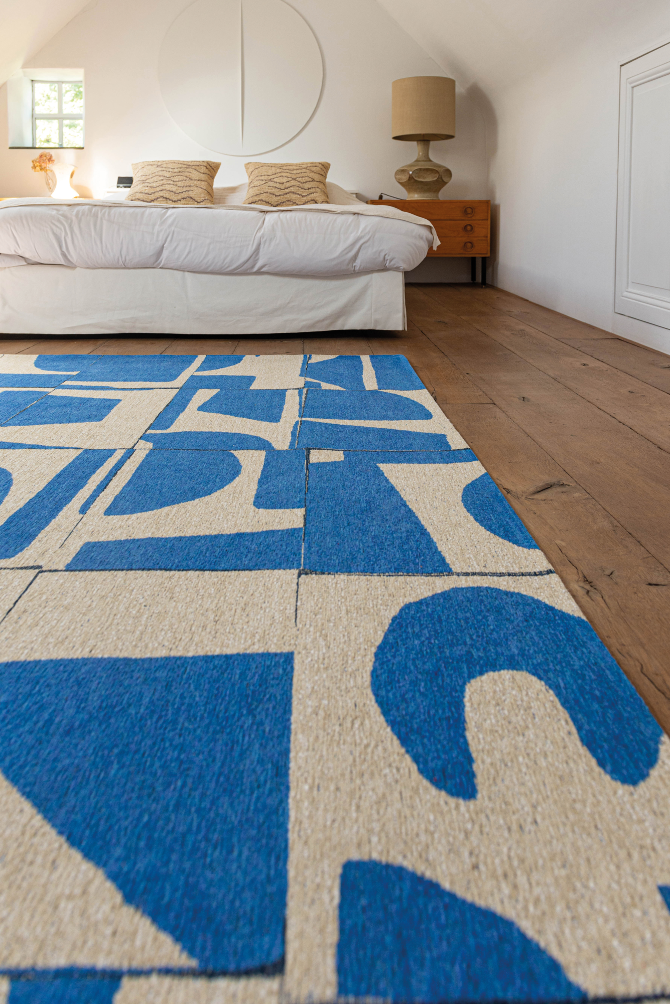 Ecorugs vloerkleed Papercut blauw 170x240 cm