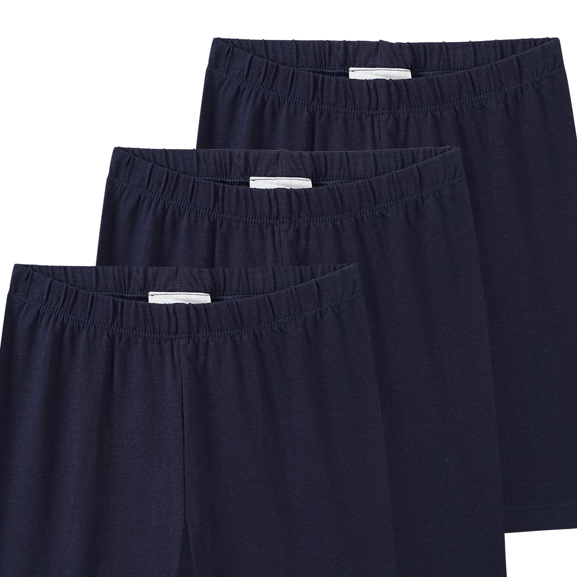 Famy 3 Mädchen Radler im Basic-Look dunkelblau