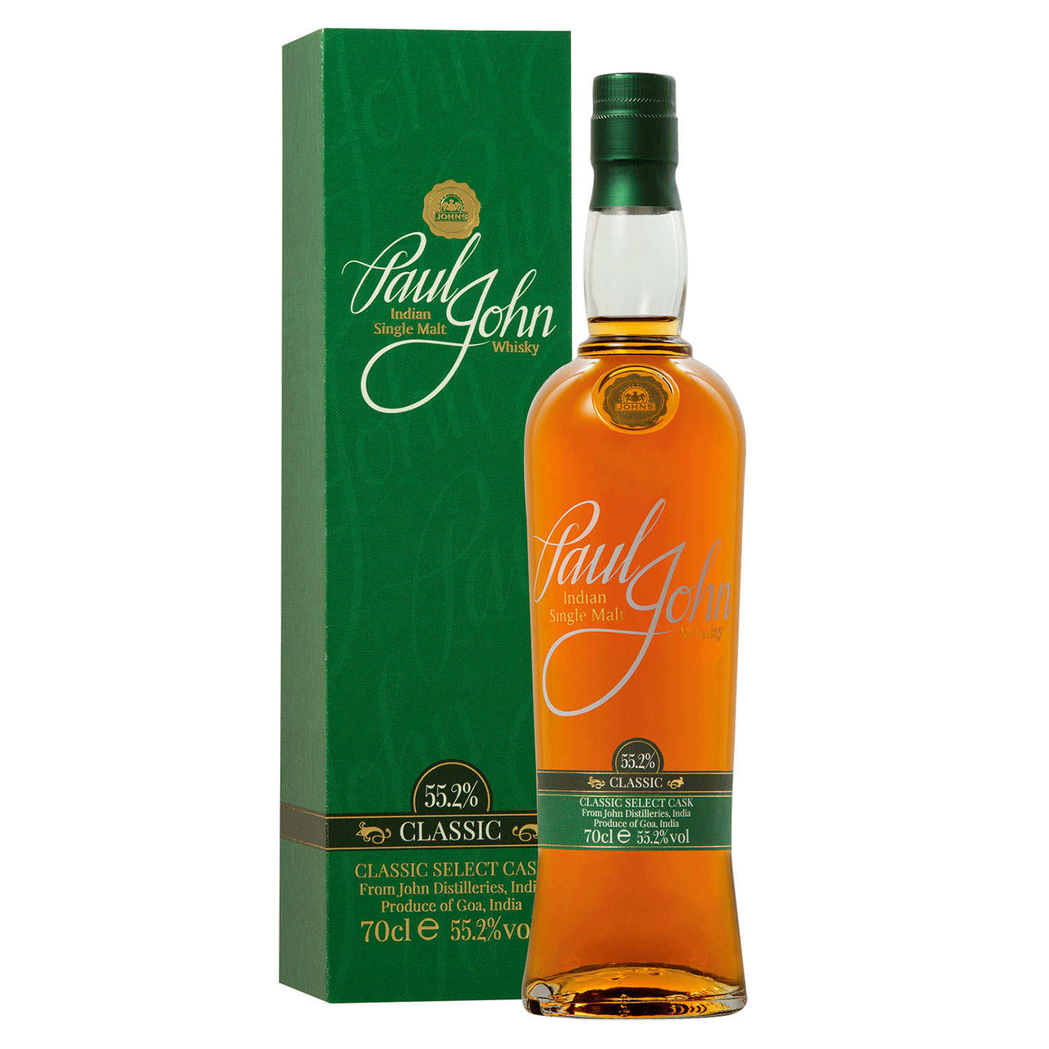 Whisky indien Paul John Classic select cask 55.2%