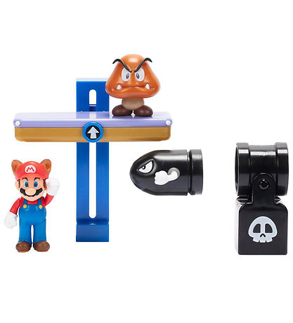 Super Mario Leges?t - Diorama Set - Switchback Hill - 5 Dele