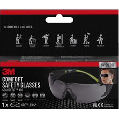 Lunettes de protection SecureFit SF400GC1, teinte : gris