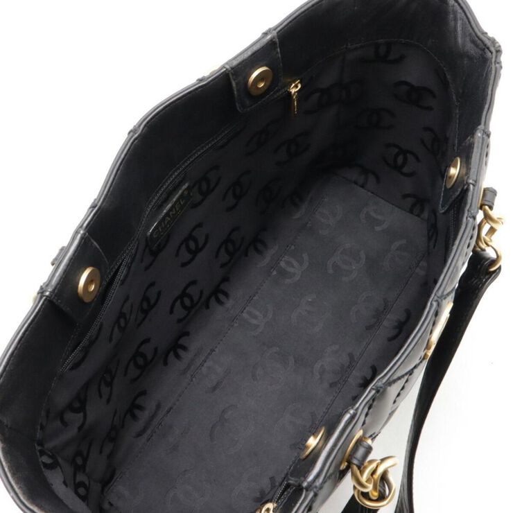 Chanel Vintage Chanel Tote Black
