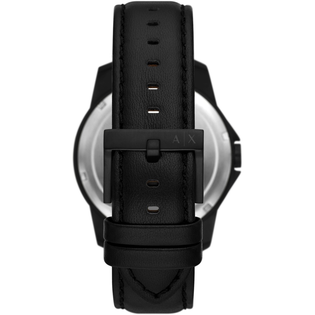Armani Exchange Banks Day Date Set Schwarz