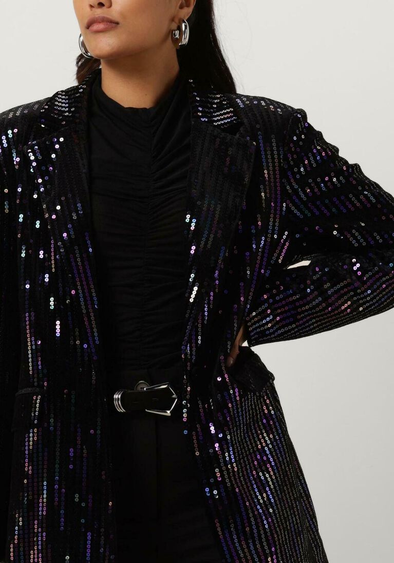 Y.A.S. zwarte y.a.s. blazer yaseliva sequin ls long blazer