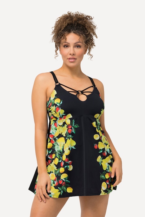 Badekleid, Zitronen, Softcups, Bügel, recycelt