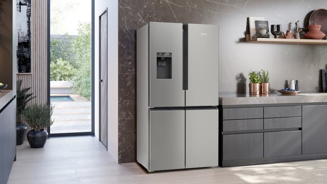 Siemens Side-by-side KF96DPPEA (rustfrit stål)