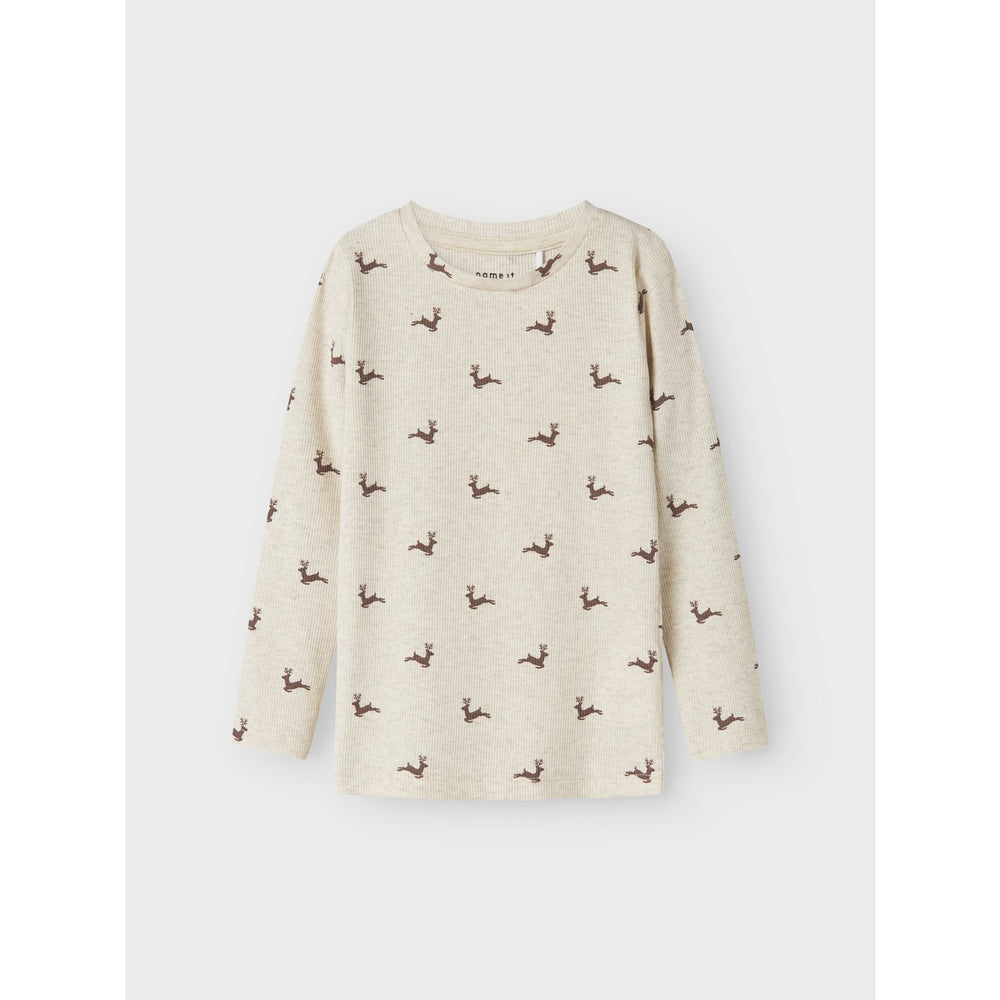 Køb Name It Peyote Melange Nmnroko Xsl Ls Top