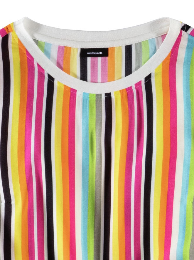 Shirtbluse-Multicolor-Streifen