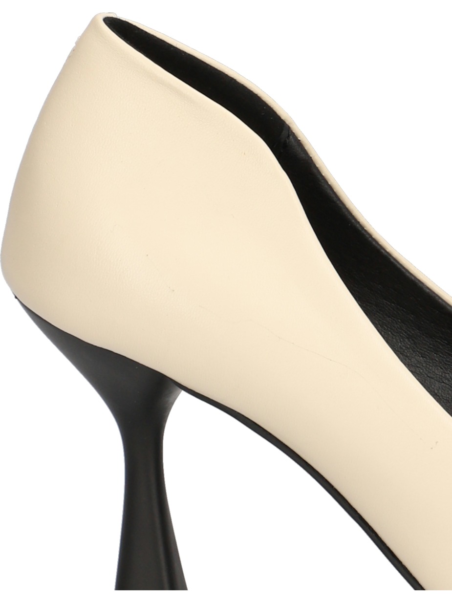 Glattleder Pumps