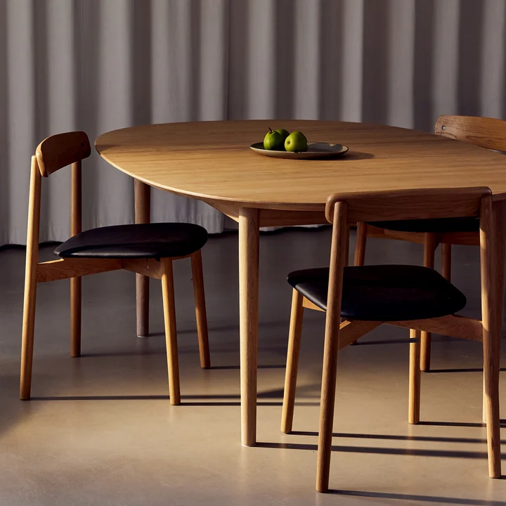 Andersen Furniture - Unite Stuhl, Eiche weiss pigmentiert