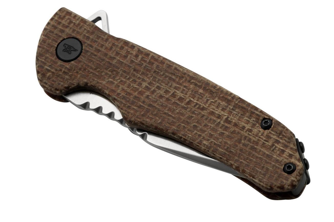 Buck Sprint Pro 0841BRS1 Burlap Micarta, zakmes