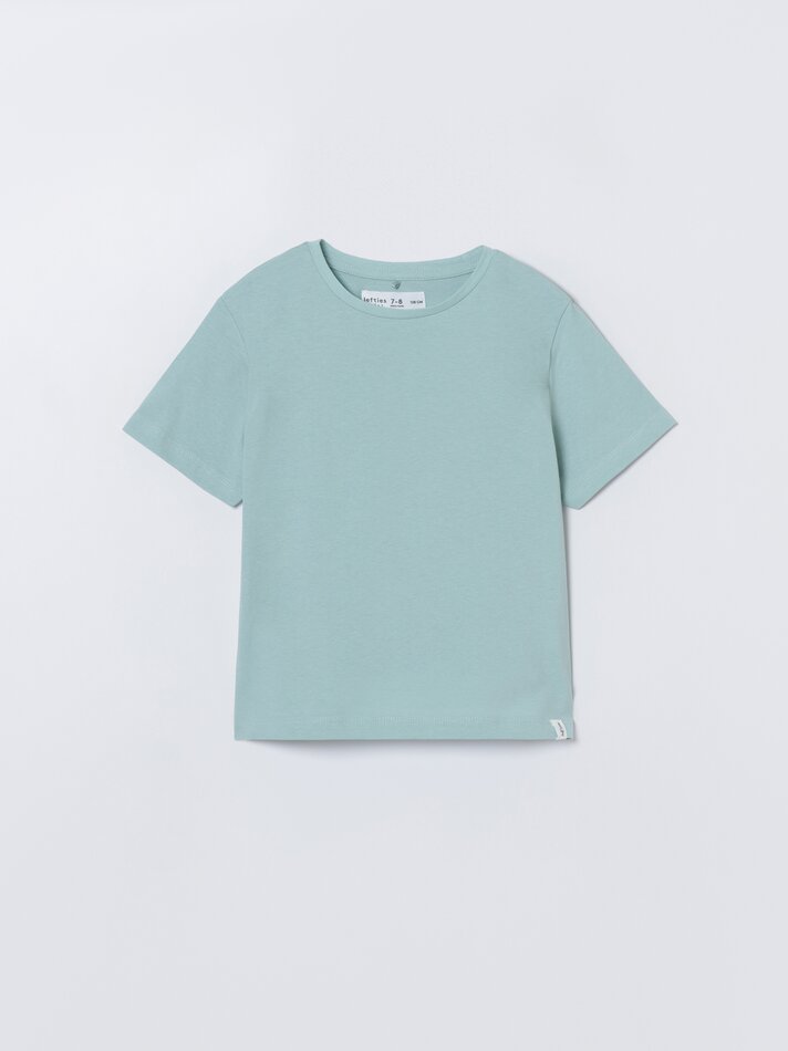 Pacote com 4 camisetas lisas de manga curta - Rosa
