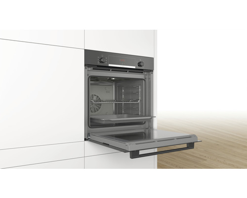 Bosch oven zonder kookplaat HBA533BB1, bruikbare inhoud 71 l