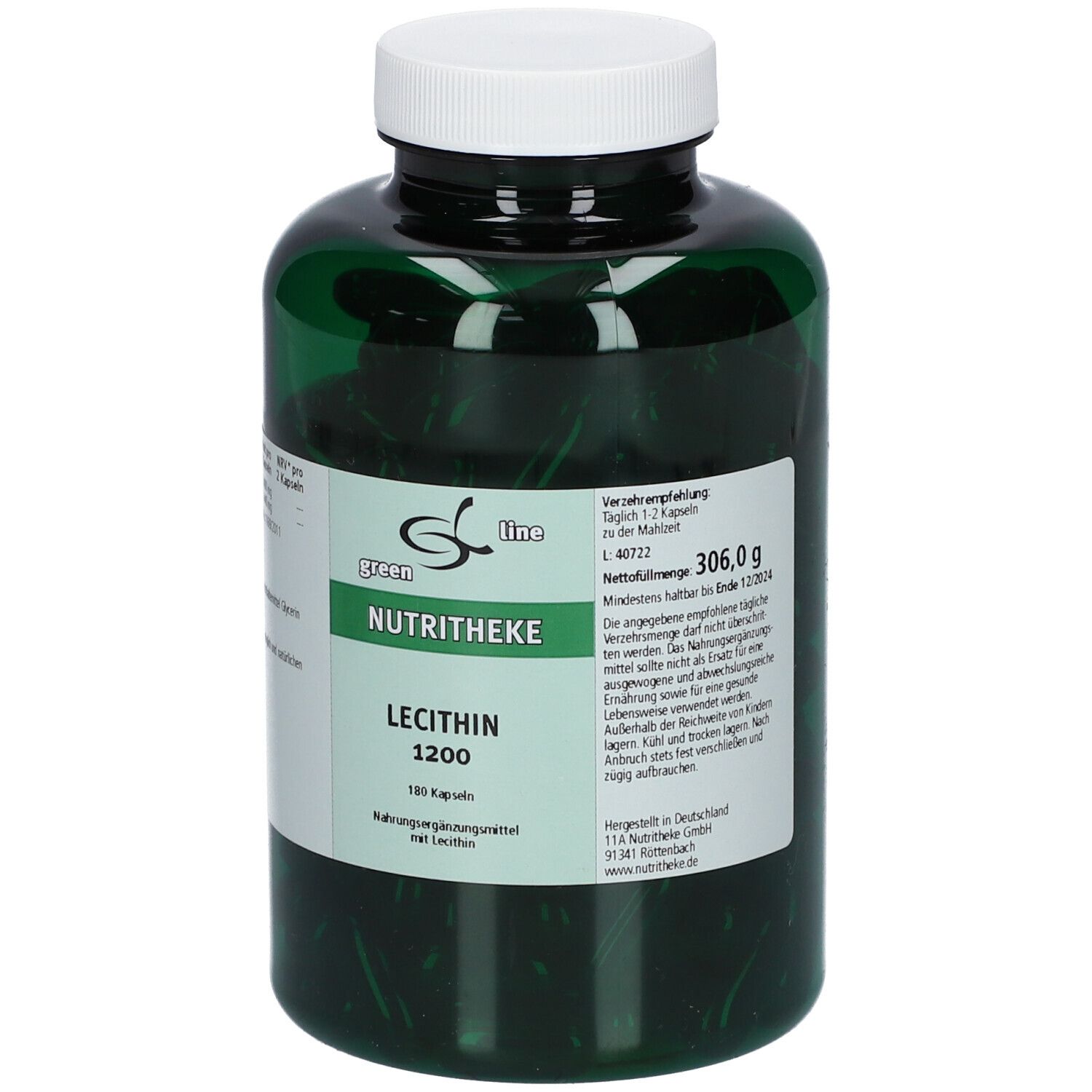 green line NUTRITHEKE Lecithin 1202