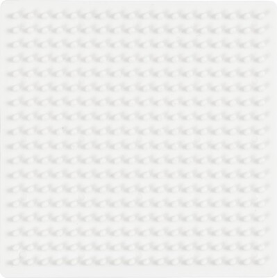 Perleplade - Kvadratisk Firkant - Medium - 9,5X9,5 CM - Nabbi Biobeads