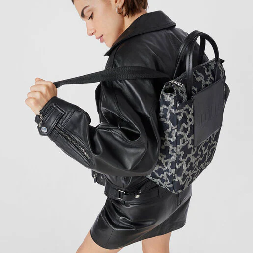 Mochila Kaos Pix Soft Preta