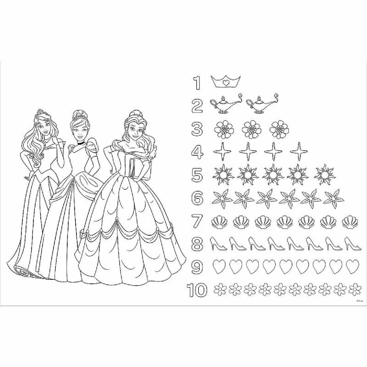 Trefl Maxi Disney Ksiezniczki