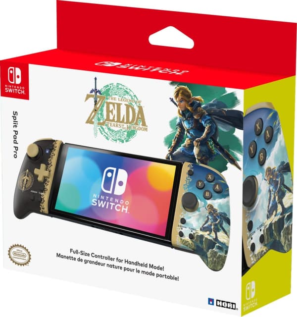 HORI Split Pad Pro - The Legend of Zelda: Tears of the Kingdom spillkontroller, Switch / Switch OLED