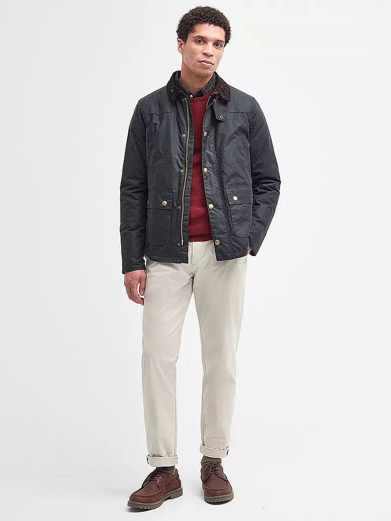 BARBOUR Jacke REELIN WAX olive