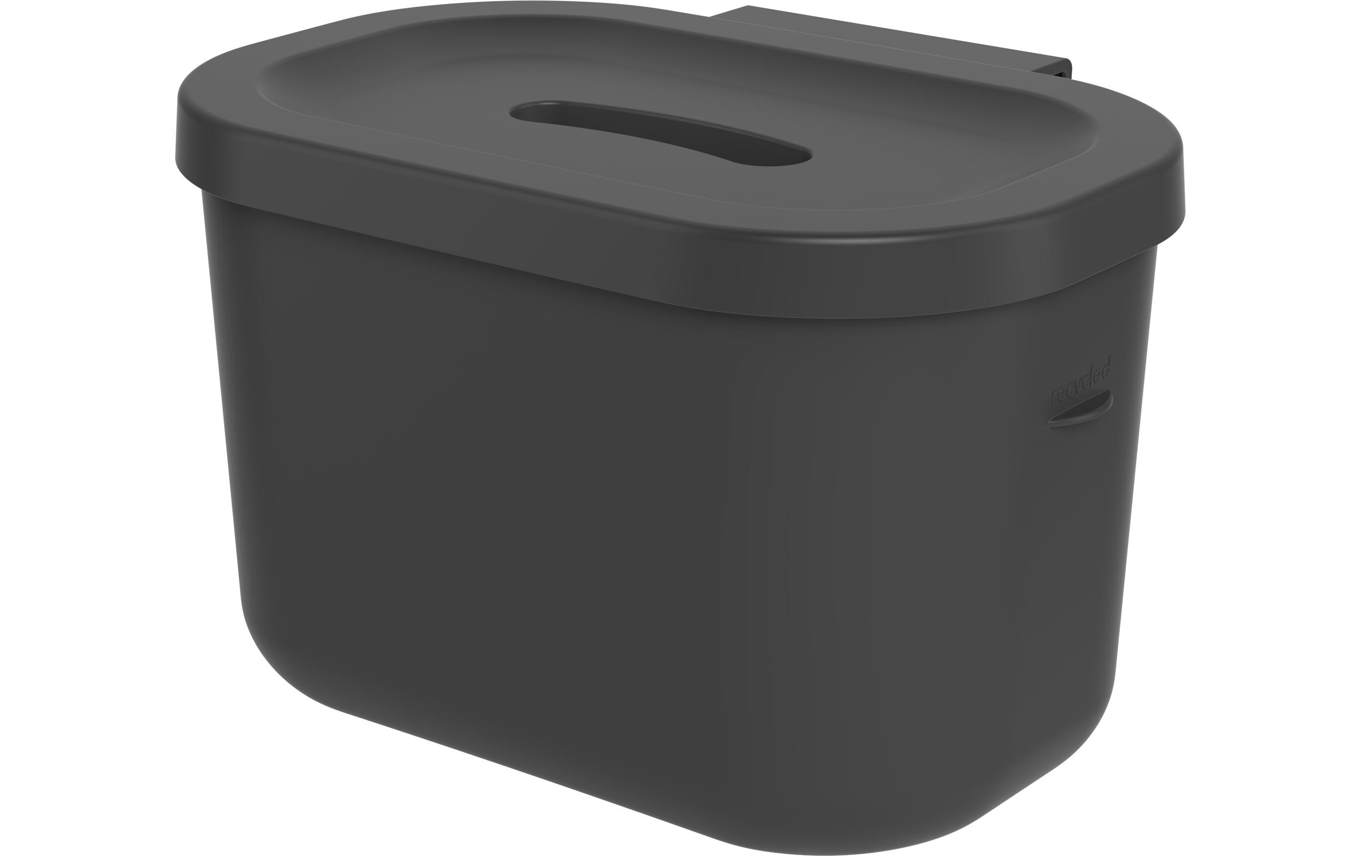 Recyclingbehälter Jive 99.2 l, Grün/Schwarz/Weiss5-teiliges Recycling-Müllsystem